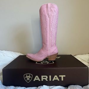 Ariat Powder Pink Casanova Cowgirl Boots